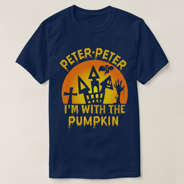 peter peter i m med pumpskjortans utformning t shirt (Design framsida)