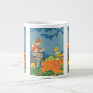Peter Peter Pumpkin Eater, gammal ramsa Jumbo Mugg