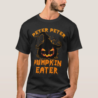 Peter Peter Pumpkin Eater Halloween Costume Couple T Shirt