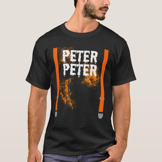 Peter Peter Pumpkin Eater-kostym  T Shirt (Framsida)