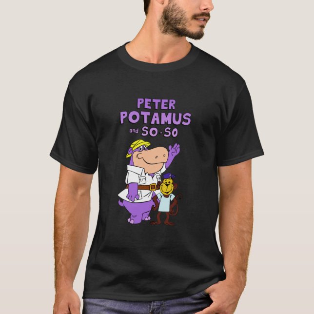 Peter Potamus och So-So Classic T Shirt (Framsida)