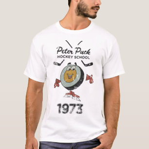 Peter Puck School of Hockey T Shirt