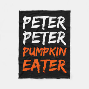 Peter Pumpkin Costume Eater Halloween Fleecefilt