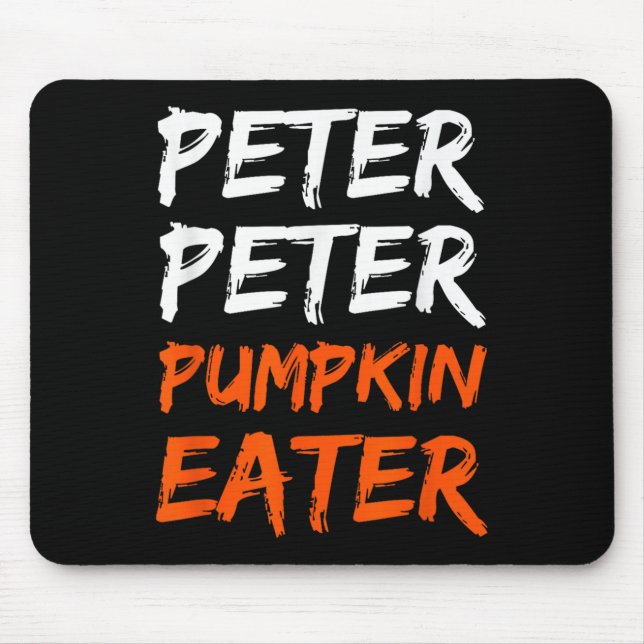 Peter Pumpkin Costume Eater Halloween Musmatta (Framsidan)
