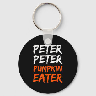 Peter Pumpkin Costume Eater Halloween Nyckelring