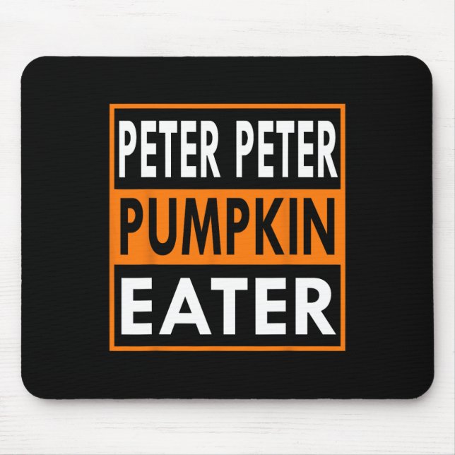 Peter Pumpkin Eater Costume for Par - Matching Musmatta (Framsidan)
