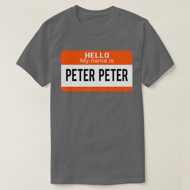 Peter Pumpkin Eater Costume Halloween Stänk13 T Shirt (Design framsida)