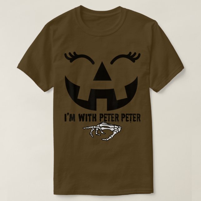 Peter Pumpkin Eater Costume Halloween Stänk15 T Shirt (Design framsida)