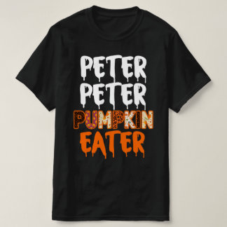 Peter Pumpkin Eater Halloween-kostym Par Män T Shirt