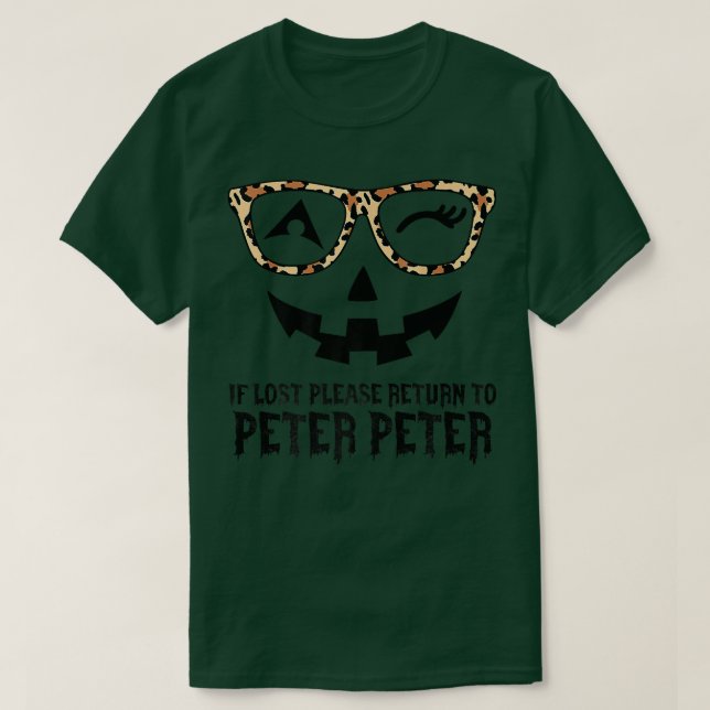 Peter Pumpkin Eater Halloween Par Costume Wome T Shirt (Design framsida)