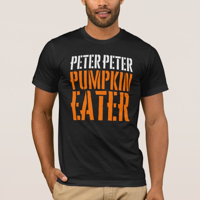 Peter Pumpkin Eater/Peter Gift T Shirt (Framsida)