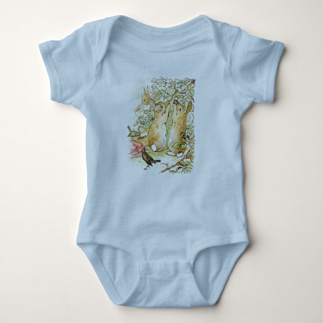 Peter Rabbit 4 Baby Bodykostym T Shirt (Framsida)