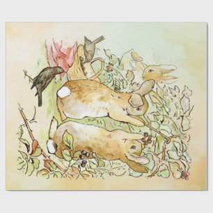 Peter Rabbit 4 Wrapping Papper Presentpapper