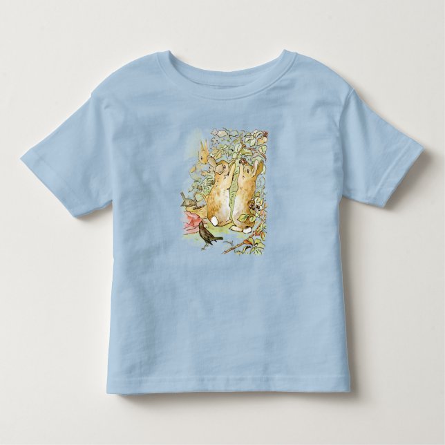 Peter Rabbit 5 Småbarn T-shirt (Framsida)