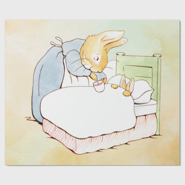 Peter Rabbit 5 Wrapping Papper Presentpapper (Platt)