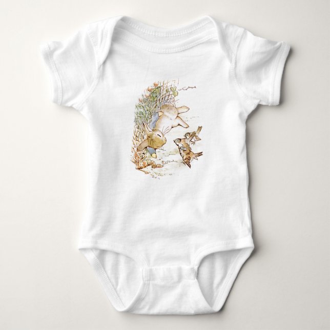 Peter Rabbit Baby Bodykostym T Shirt (Framsida)