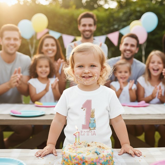 Peter Rabbit | Baby Flickas Första Födelsedag - Na T Shirt (Skapare uppladdad)