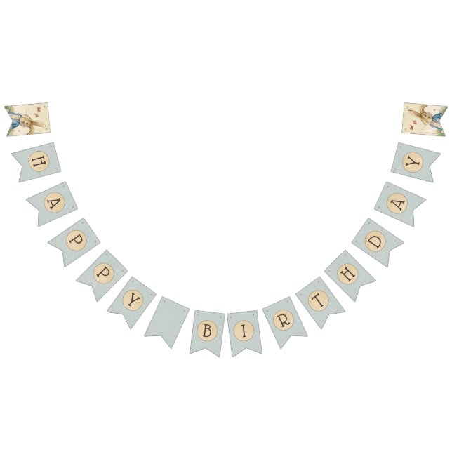 Peter Rabbit | Baby Första Birthday Vimplar (Alla)