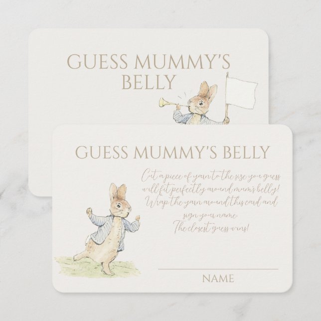 Peter Rabbit Baby Gissa Mamma Buk Lek (Fram/baksida)