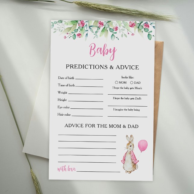 Peter Rabbit Baby Predictions and Advice (Skapare uppladdad)