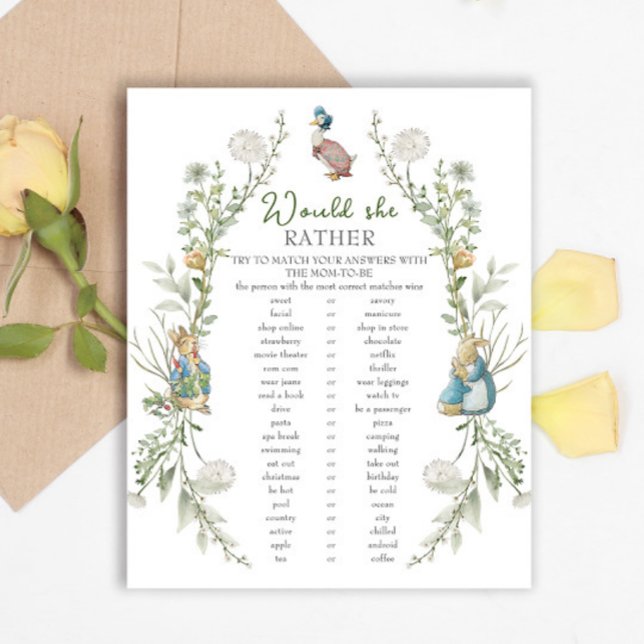 Peter Rabbit Baby Shower... (Skapare uppladdad)