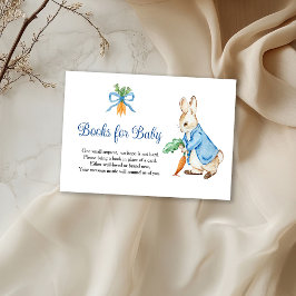 Peter Rabbit Baby Shower Bokar för Baby OSA Kort