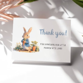 Peter Rabbit Baby Shower Tack Kort