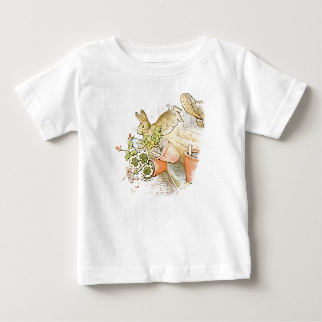 Peter Rabbit Baby T-Shirt (Framsida)