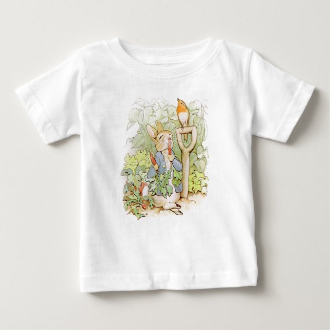 Peter Rabbit Baby T-Shirt (Framsida)