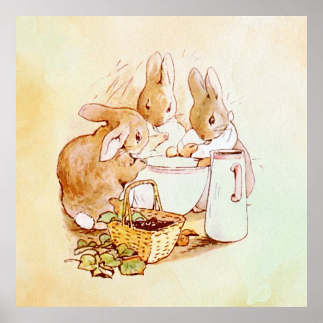 Peter Rabbit Beatrix Potter Poster (Framsidan)