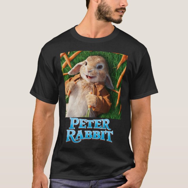 Peter Rabbit - Benjamin Bunny T shirt film 2018 m (Framsida)