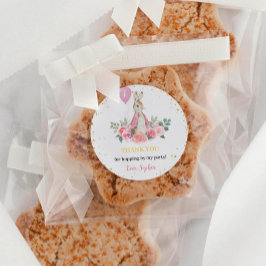 Peter Rabbit Birthday Sticker Labels Runt Klistermärke