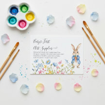 Peter Rabbit Blommigt Baby First Art Supplies