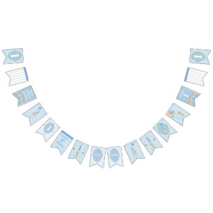 Peter Rabbit Blue One 1st 1 First Birthday Vimplar