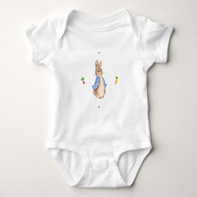 Peter Rabbit Bodykostym T Shirt (Framsida)