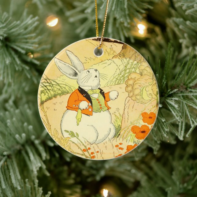 Peter Rabbit Ceramic Ornament (Träd)