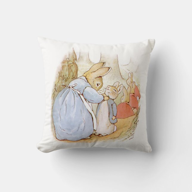Peter Rabbit Dekorativ kudde (Framsida)