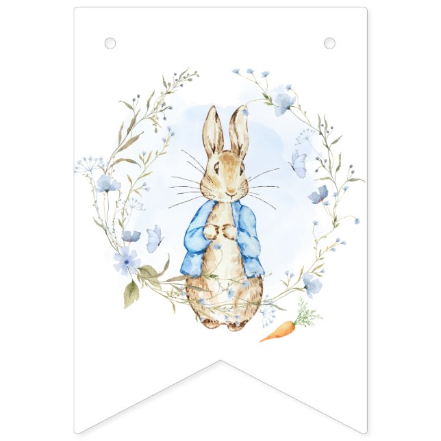 Peter Rabbit Det är en pojkvän-dusch Vimplar (Andra flaggan)