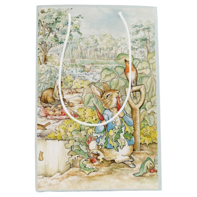 Peter Rabbit Eating a Carrot (Framsidan)