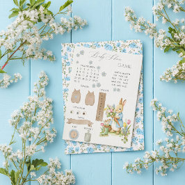 Peter Rabbit Garden Baby Shower-spel