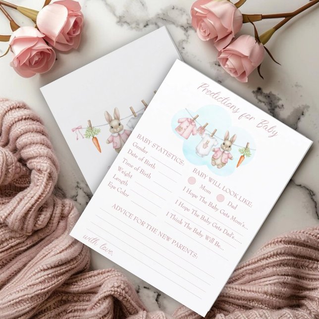 Peter Rabbit Girl Baby Shower Predictions Advice (Skapare uppladdad)