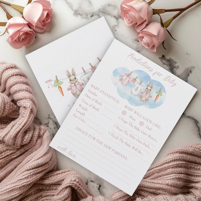 Peter Rabbit Girl Baby Shower Predictions Advice (Skapare uppladdad)