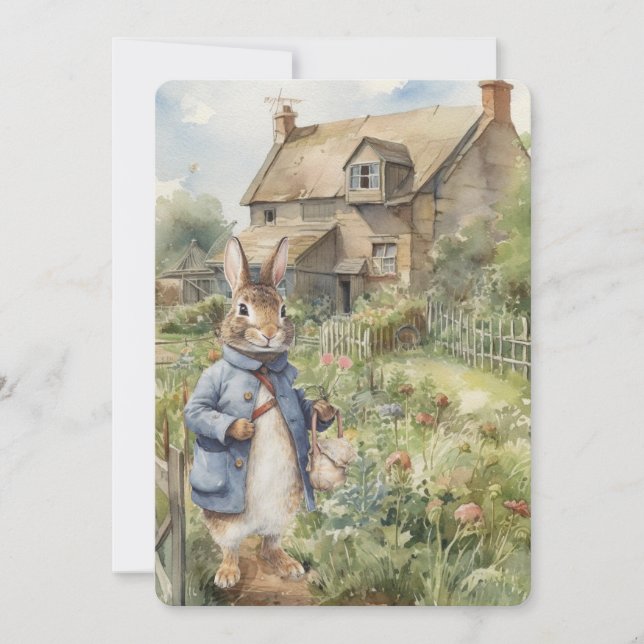 Peter Rabbit Greeting Card Julkort (Framsida)