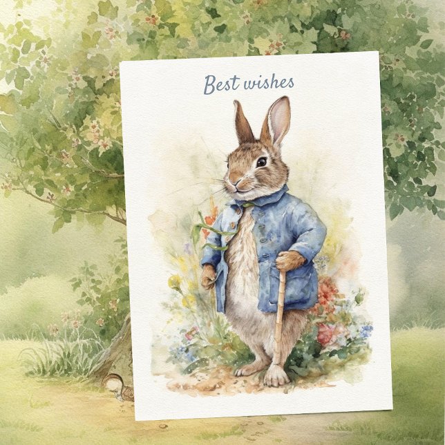 Peter Rabbit Greeting Card Julkort (Skapare uppladdad)