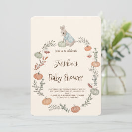 Peter Rabbit höstinbjudan Inbjudningar