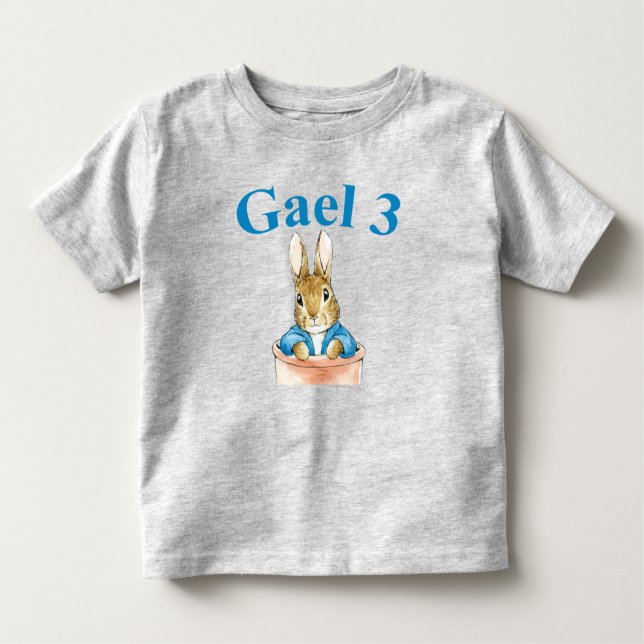 Peter Rabbit i en Pot Gael 3 T Shirt (Framsida)