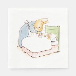 Peter Rabbit in Bed (Matas av hans Mor) Pappersservett