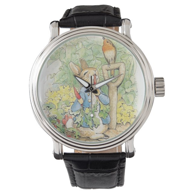 Peter Rabbit in the Garden - Beatrix Potter Armbandsur (Framsida)
