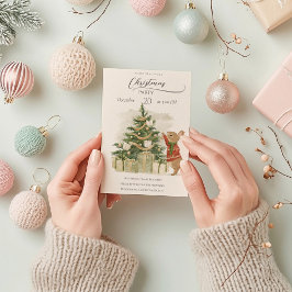 Peter Rabbit Julgran Inbjudningar