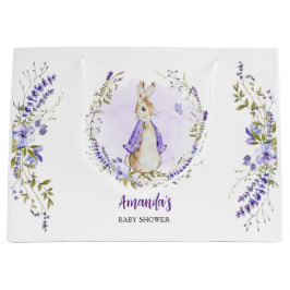 Peter Rabbit Lila Baby Shower